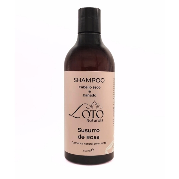 Susurro de Rosa <br><span style="font-size:25px">– Champú para cabello seco y dañado</span>