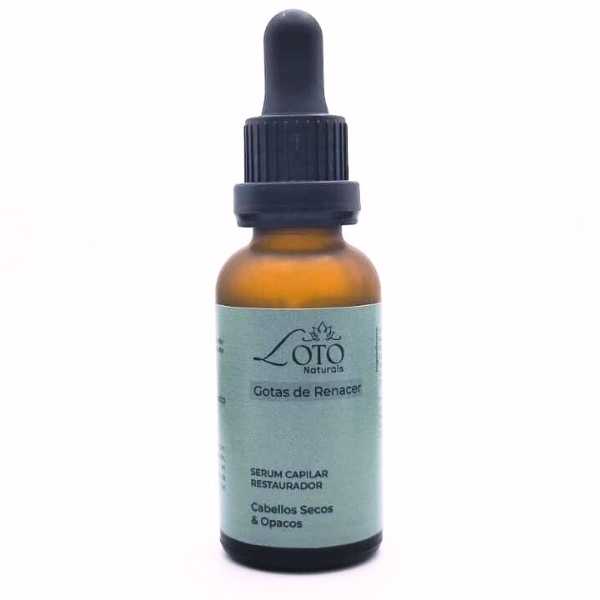 Gotas de Renacer <br><span style="font-size:25px">– Sérum capilar restaurador</span>
