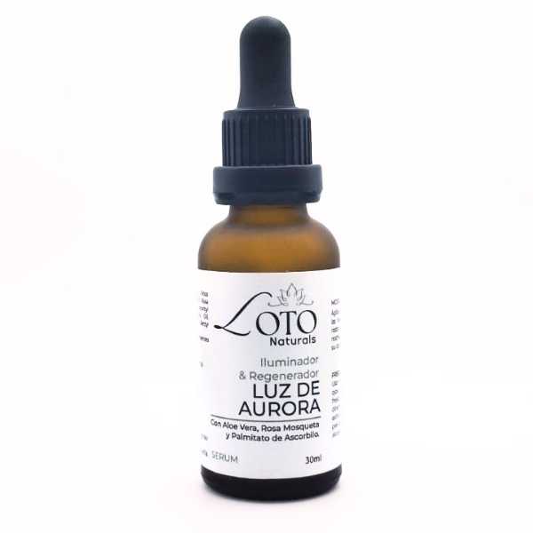 Luz de Aurora <br><span style="font-size:25px">– Sérum facial iluminador y regenerador</span>