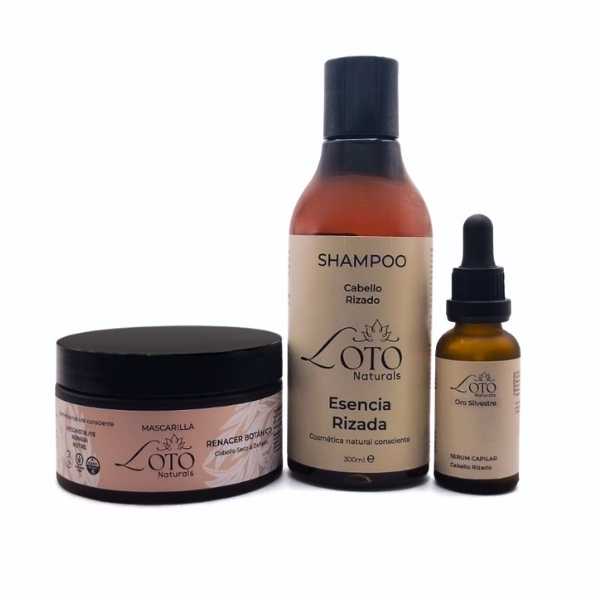 Pack Curly<br><span style="font-size:25px"> – Champú + Mascarilla + Sérum</span>